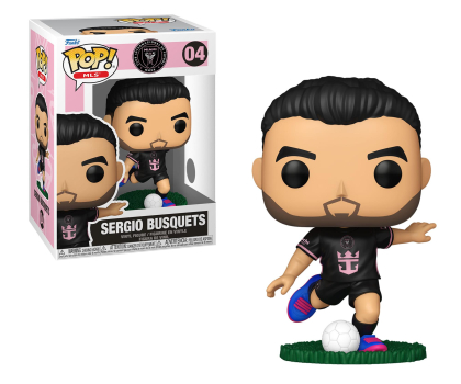 Figurka z gier Funko POP MLS: Inter Miami - Sergio Busquets (away)